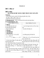 Giáo án dạy Lớp 3 Tuần 13 (3)