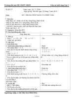 Giáo án buổi sáng Lớp 2 tuần 27 - Trường tiểu học Hồ Chơn Nhơn