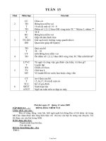 Giáo án các môn học khối 2 - Tuần dạy 3 năm 2010