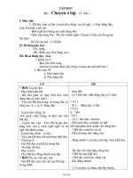 Giáo án giảng dạy môn học lớp 1 - Tuần học 30