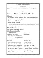 Giáo án môn Địa lí 4 (cả năm)