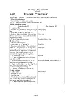 Giáo án lớp 2 môn học Thể dục - Bài 27 Trò chơi: “vòng tròn“