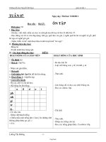 Thiết kế bài dạy lớp 1 - Trường Tiểu học Nguyễn Bá Ngọc - Tuần 7