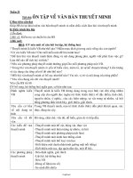 Giáo án Ngữ văn lớp 8 tiết 84: Ôn tập về văn bản thuyết minh