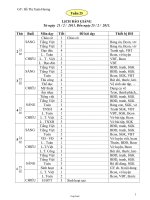 Giáo án Thủ công 3 tuần 24 - Đỗ Hương Sim - Trường Tiểu Học Vĩnh Nguyên 1