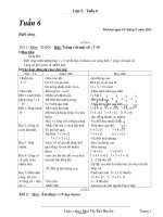 Giáo án các môn khối 2 - Mai Thị Thu Huyền - Tuần 6