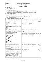 Giáo án môn Mĩ thuật tuần 5, 6 - Lớp 1, 2, 3, 4, 5