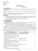 Đề kiểm tra 1 tiết lần 3 môn Hóa 11