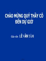 Bài giảng Toán 12 - Bài 2 : Hàm số luỹ thừa
