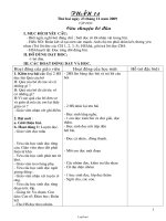 Kế hoạch giảng dạy môn học khối 2 - Tuần học 14