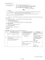 Giáo án Giải tích lớp 12 - Tiết 25 - Bài 1: Luỹ thừa với số mũ hữu tỉ ( 2 tiết)