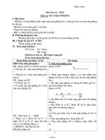 Giáo án Hinh học lớp 6 - Tiết 16 đến tiết 28