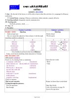 Thiết kế bài dạy Tiếng Anh 11 - Period: 25 - Unit 5: Illiteracy