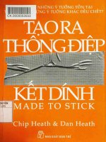 Ebook Tạo ra thông điệp kết dính: Phần 1 - Trường Đại Học Quốc Tế Hồng Bàng