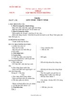 Giáo án Lớp 2 - Tuần 25