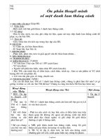 Giáo án tự chọn Ngữ văn 8 tiết 10: Ôn phần thuyết minh về một danh lam thắng cảnh