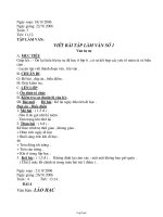 Bài giảng môn học Ngữ văn lớp 8 - Tuần 3 - Tiết 11, 12: Tập làm văn: Viết bài tập làm văn số 1 - Văn tự sự