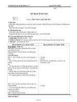Giáo án môn Tập làm văn lớp 2 - Tuần 1 đến tuần 22 - Trường Tiểu học Đông Hưng số 2
