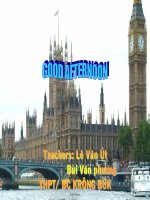 Thiết kế bài dạy môn Tiếng Anh 11 - Unit 3: A party - C. Listening