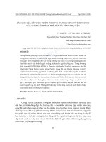 Cây chủ của sâu non bướm phượng (Papilio spp.) và thiên địch của chúng ở thành phố Huế và vùng phụ cận - Trường Đại học Công nghiệp Thực phẩm Tp. Hồ Chí Minh