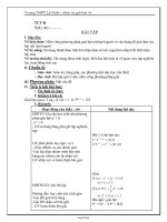 Giáo án Giải tích lớp 12 - Tiết 41: Bài tập