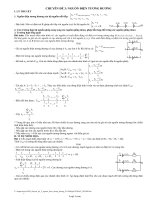 Chuyên đề 3: Nguồn điện tương đương