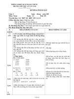 Bài soạn các môn học lớp 2 - Tuần 13 - Trường tiểu học Lê Văn Tám