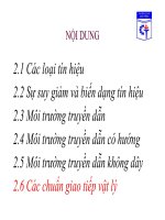 Bài giảng môn học Truyền số liệu: Chương 2.2 - Cao đẳng Kỹ thuật Cao Thắng - Trường Đại Học Quốc Tế Hồng Bàng