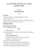 Giáo án môn Tiếng Việt lớp 1 sách Cánh Diều - Bài tập đọc: Ngôi nhà ấm áp - Trường Đại học Công nghiệp Thực phẩm Tp. Hồ Chí Minh