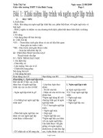 Bìa Giáo Án Tiếng Việt 1