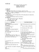 Giáo án các môn Lớp 3 - Tuần 24