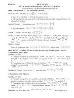 Đường thẳng trong không gian - P1