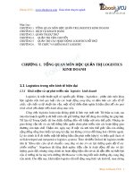 Giáo trình Quản trị Logistics - Trường Đại Học Quốc Tế Hồng Bàng