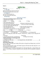 Giáo án Vật lý 7 tiết 27 đếm 30