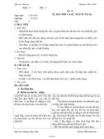 Giáo án Tiếng Anh 9 Period 6 Unit 1: lesson 6: Language focus