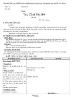 Giáo án Ngữ văn 8 - Học kì 2 - Tiết 81: Văn bản: Tức cảnh Pác Bó - Hồ Chí Minh