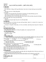 Giáo án Vật lý khối 7 tiết 23 bài 21: Sơ đồ mạch điện – chiều dòng điện
