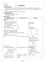 Thiết kế giáo án Hình học 8 - Tiết 17: Luyện tập
