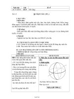 Giáo án Hình học 12 - Tiết 15 - Bài 2: Mặt cầu