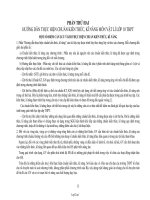 Chuẩn kiến thức, kĩ năng môn Vật lí lớp 10 THPT