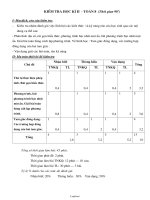 Đề kiểm tra học kì II môn Toán khối 8