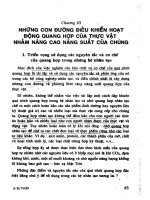 Ebook Sinh lý thực vật ứng dụng - Phần 2 - Trường Đại Học Quốc Tế Hồng Bàng