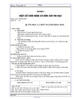 Giáo án Tin học 10 (cả năm)