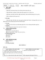 Giáo án môn Tin học khối 11 - Bài 14: Kiểu xâu (tiết 1)