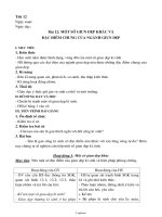 Giáo án môn Sinh học lớp 7 năm 2009 - Tiết 12: Một số giun dẹp khác và đặc điểm chung của ngành giun dẹp