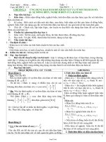 Giáo án Giải tích lớp 12 cả năm