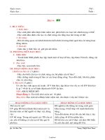 Giáo án Sinh học lớp 8 - Trường THCS Hưng Khánh Trung - Bài 4: Mô