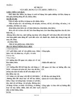 Giáo án tổng hợp môn lớp 4 năm 2012 - 2013 - Tuần học 1