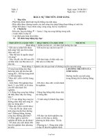 Giáo án Vật lý khối 7 bài 2: Sự truyền ánh sáng