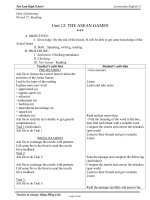 Bài soạn môn học Tiếng Anh lớp 11 - Period 72 đến period 76